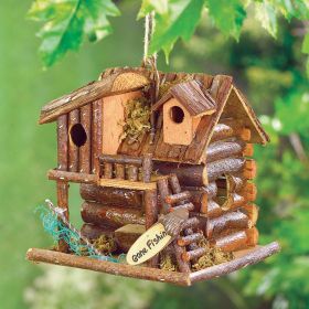 GONE FISHINÃ¢â‚¬â„¢ BIRDHOUSE