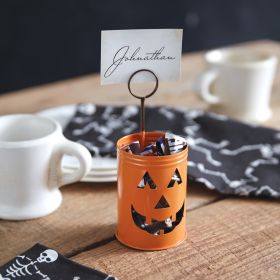 Jack-O-Lantern Place Card Holder - Box of 4