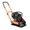 VEVOR Plate Compactor; 6.5 HP 196CC Gas Engine 5; 600 VPM; 4; 200 lbs Force Vibratory Compaction Tamper with 22.1 x 15.9 in Plate for Walkways; Patios