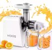 KOIOS Upgraded Juicer Machines, Cold Press Juicer, Slow Masticating Juicers with Two Speed Modes, Juicer Extractor