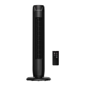 36" Tall 3-Speed Oscillating Tower Fan, FZ10-19JR, New, Black