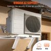 VEVOR Air Conditioner Support Bracket, Max. 220 lbs Load Capacity, Heavy Duty Steel Construction AC No Drilling Easy Installation