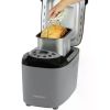 West Bend Hi-Rise Bread Maker Programmable Horizontal Dual Blade with 12 Programs Including Gluten Free, 3-Pound, Gray