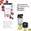 Blendtec Total Blender Classic - Includes FourSide Jar (75 oz) - 10-Speed Professional-Grade Countertop Blender - High-Power