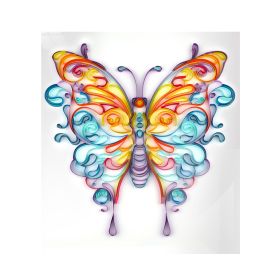 Quilted Paper Painting Creative Handmade Crafts (Option: Butterfly-Basic)