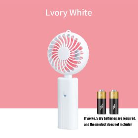 Mini Handheld Fan; USB Desk Fan; Small Personal Portable Table Fan Folding Electric Fan For Travel Office Room Household (Color: White)