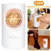 300W Portable Electric Heater Mini Heating Unit Fan Portable Floor Desktop Air Fan Heater