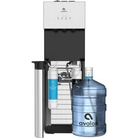 Avalon A3F Bottom Loading Water Cooler Dispenser with BioGuard-3 Temperature Settings-UL-Filtered (Color: Bottled with Filters)